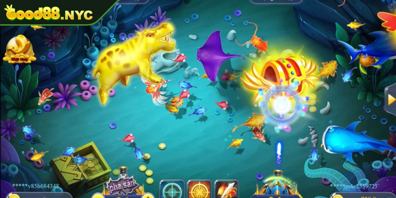 Chặt Chém Cá Khám Phá Tựa Game Đổi Thưởng Hấp Dẫn Tại GOOD88 2 Cách tính điểm và tiền thưởng trong split fishing